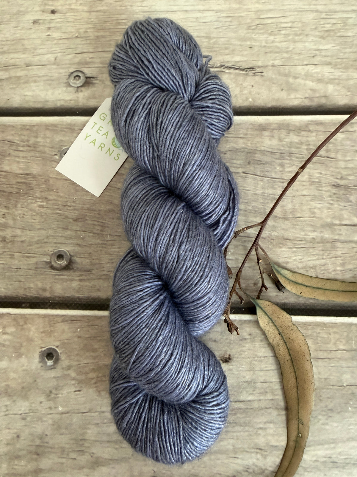 Organza Skirt -  Merino and Silk 4 ply single - Osmanthus