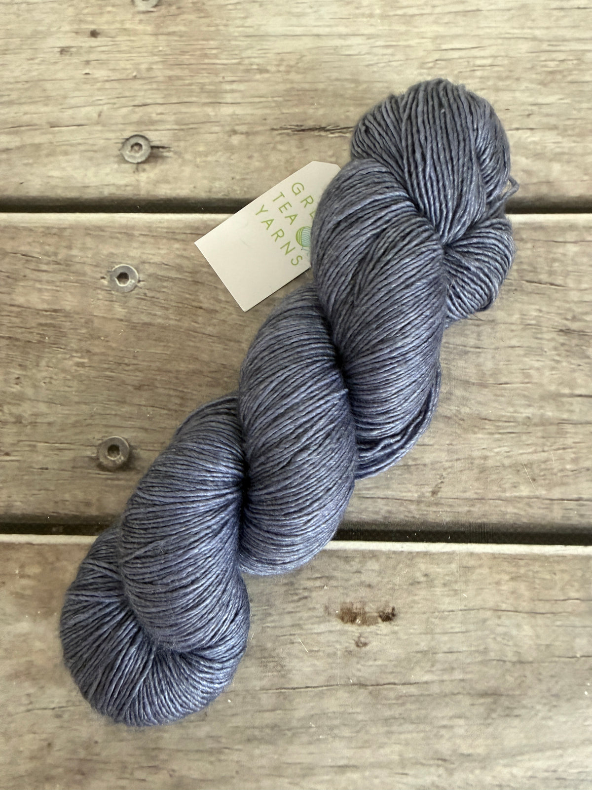 Organza Skirt -  Merino and Silk 4 ply single - Osmanthus