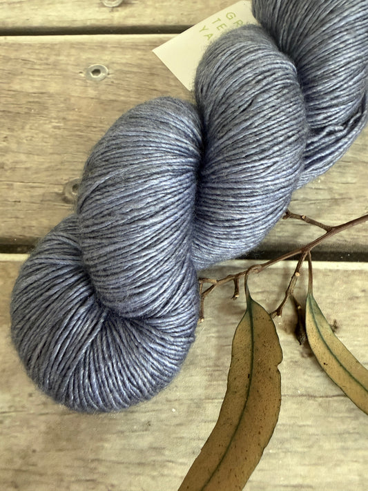 Organza Skirt -  Merino and Silk 4 ply single - Osmanthus