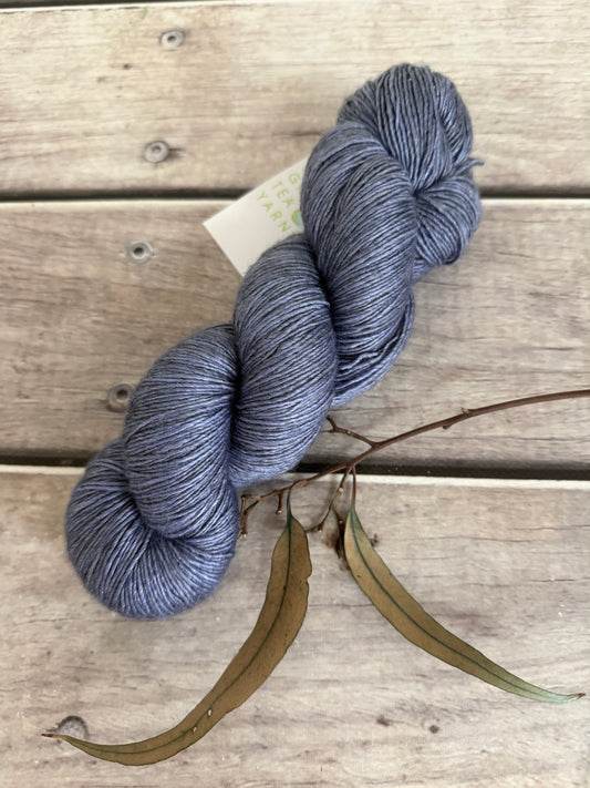 Organza Skirt -  Merino and Silk 4 ply single - Osmanthus
