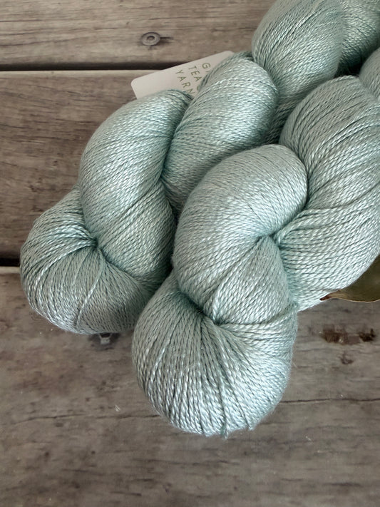 Sea Mist - 3 ply pure silk yarn - Ginseng hl