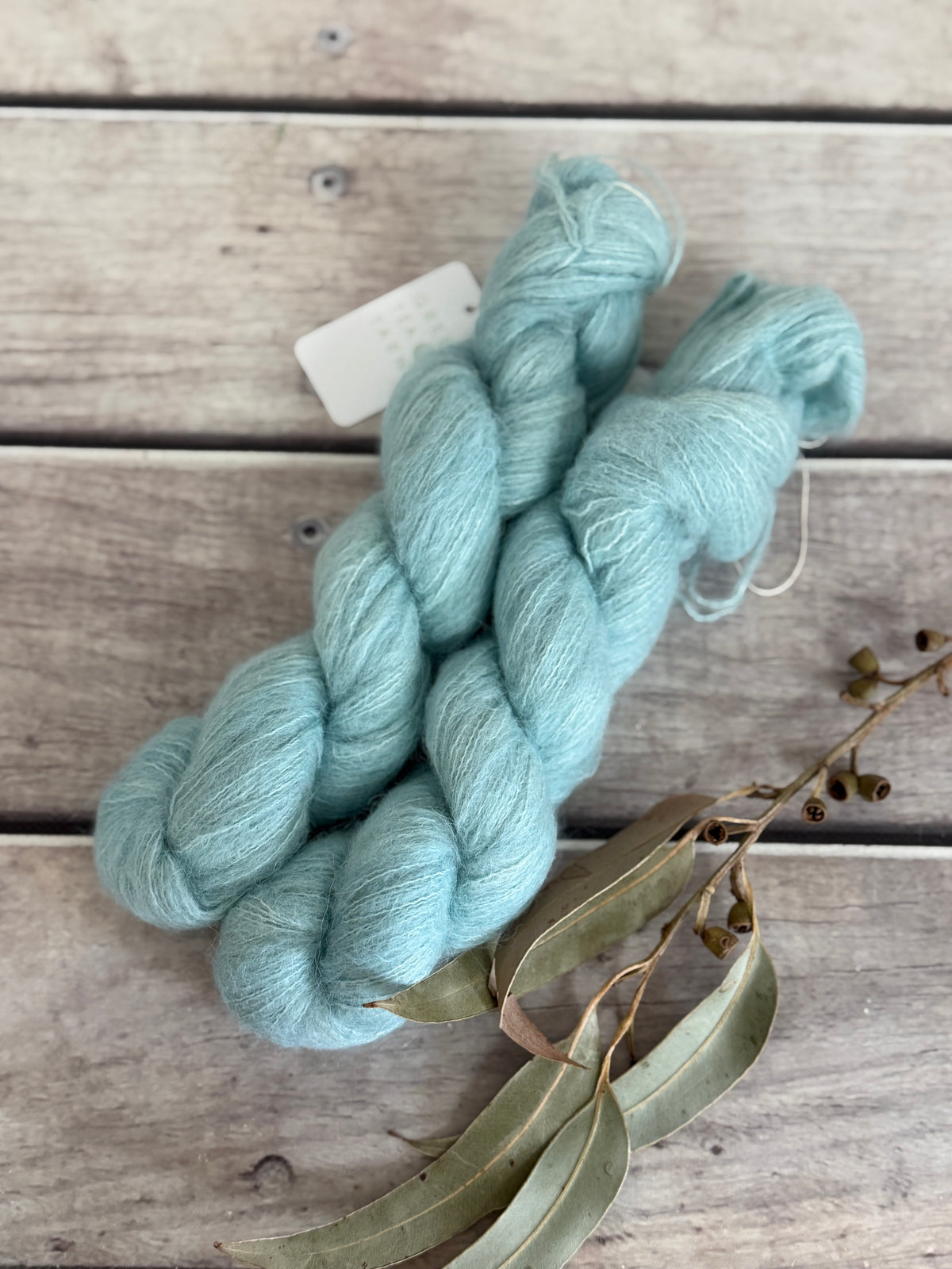 Sea Mist - 2 Ply baby suri/silk - Rosemary