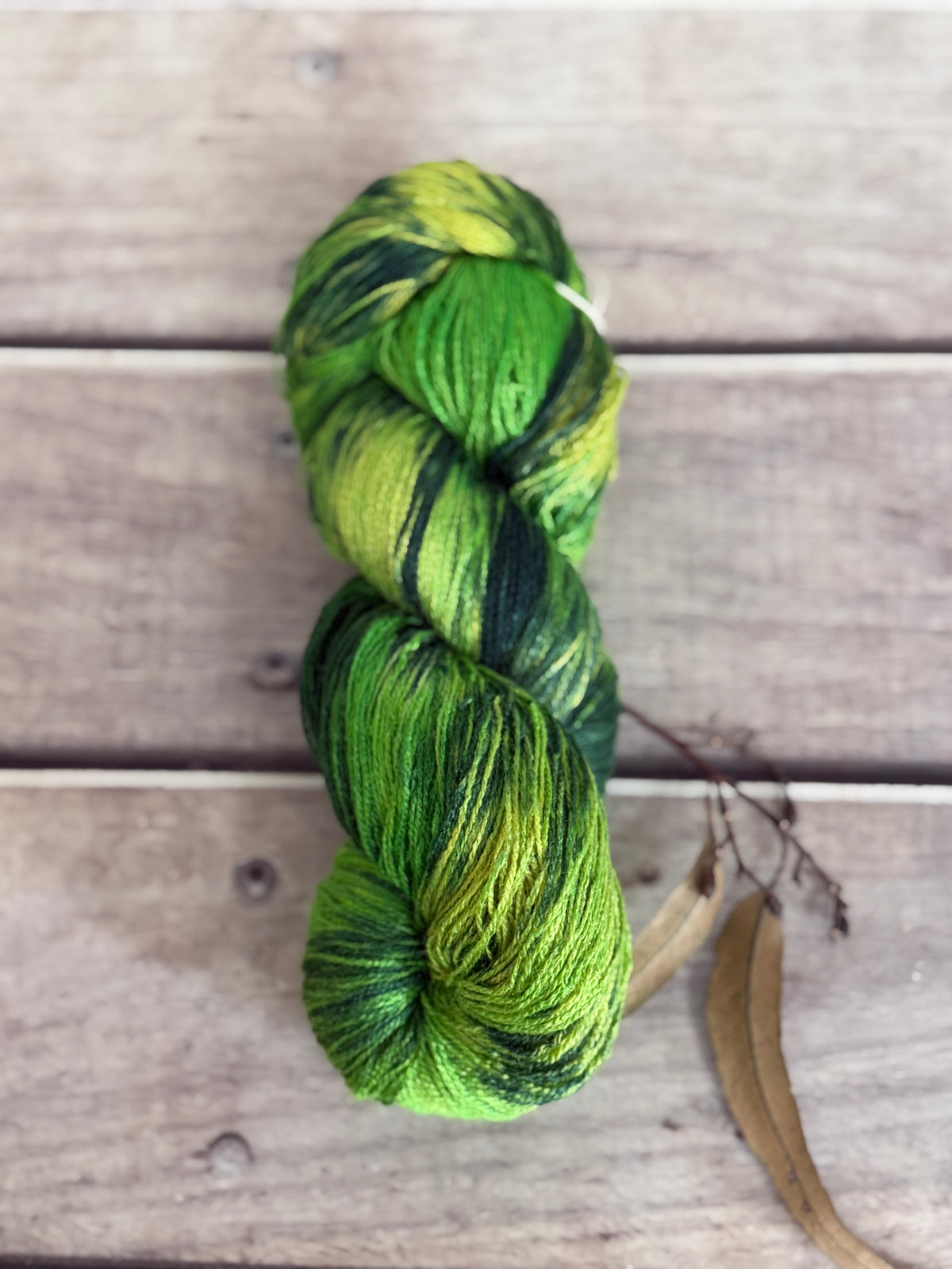 Pond Life - Tussah silk - 2 ply - Chai