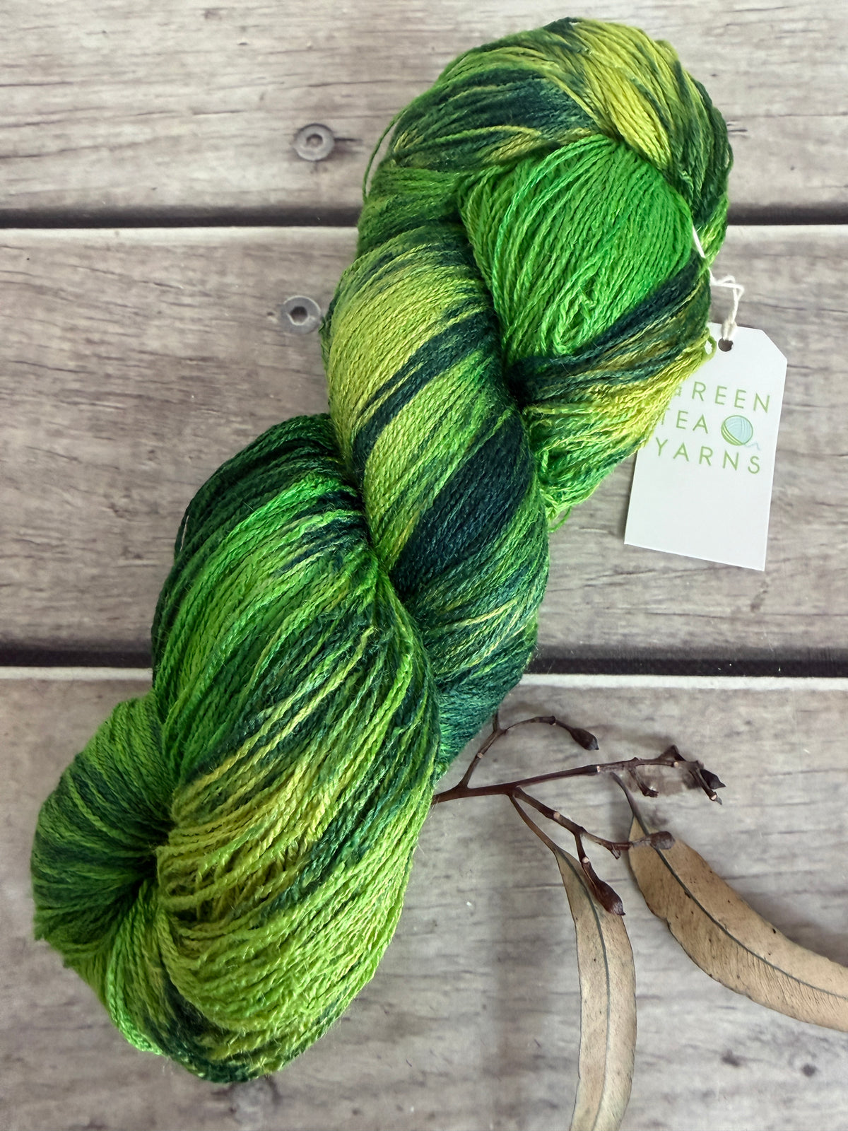 Pond Life - Tussah silk - 2 ply - Chai