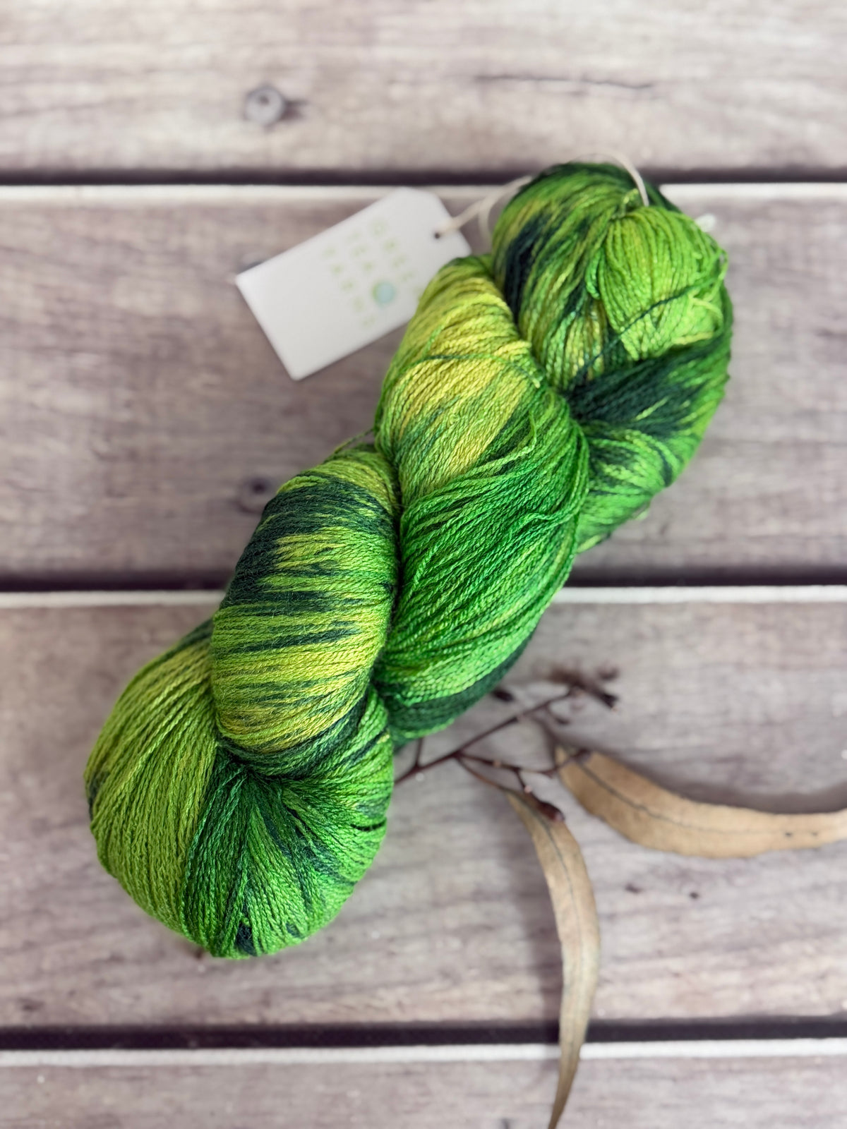 Pond Life - Tussah silk - 2 ply - Chai