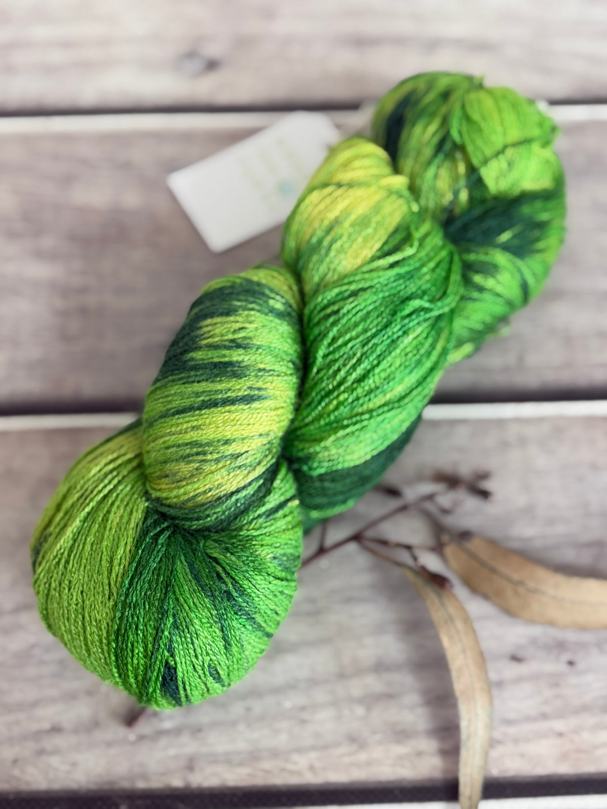 Pond Life - Tussah silk - 2 ply - Chai