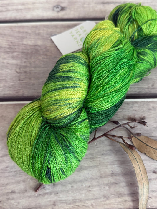 Pond Life - Tussah silk - 2 ply - Chai