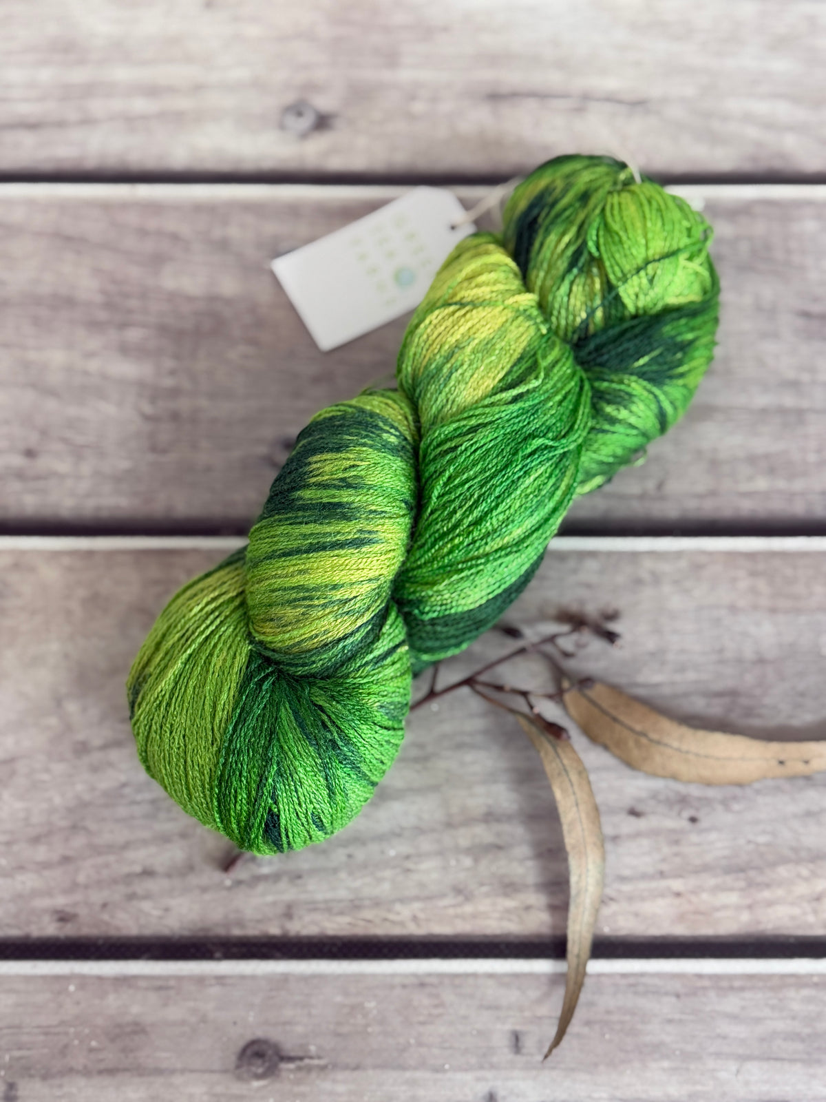 Pond Life - Tussah silk - 2 ply - Chai