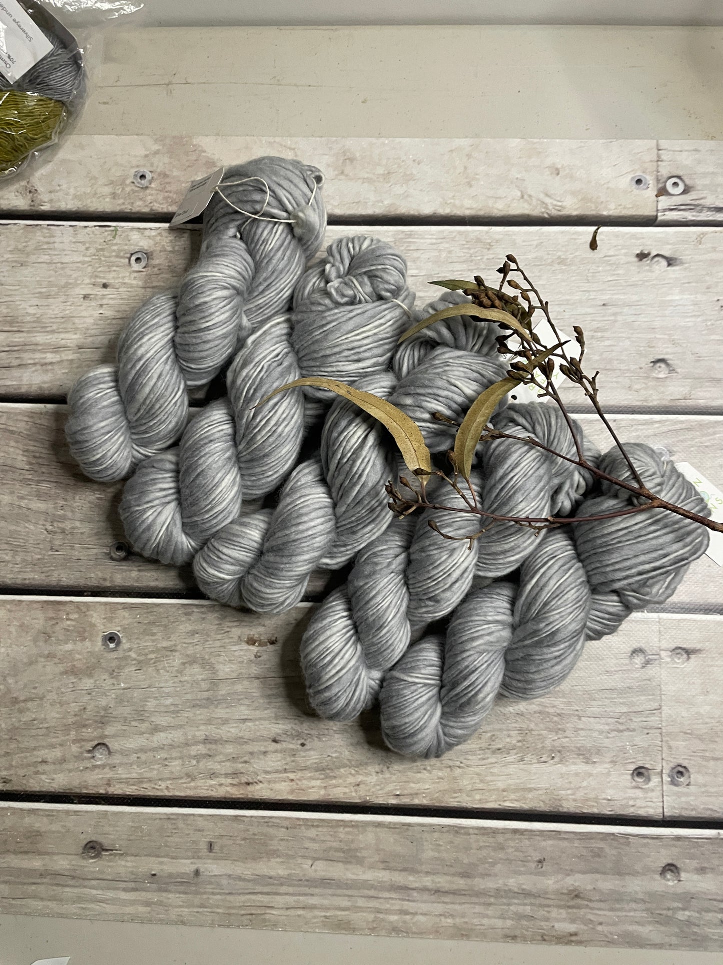 Silver Cloud- 12 Ply sw merino singles - Guava
