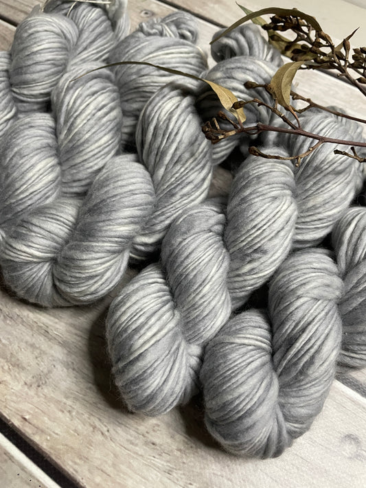Silver Cloud- 12 Ply sw merino singles - Guava