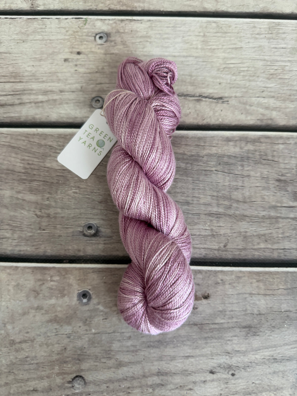 Tea Rose - 4 ply pure silk yarn - Ginseng f