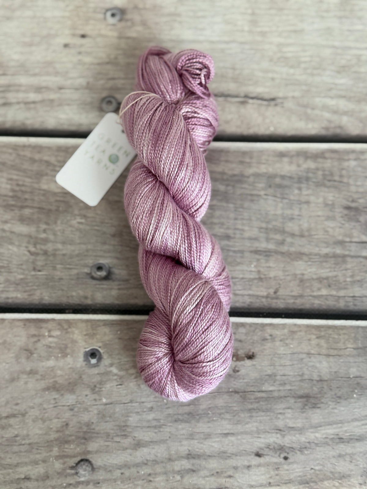 Tea Rose - 4 ply pure silk yarn - Ginseng f