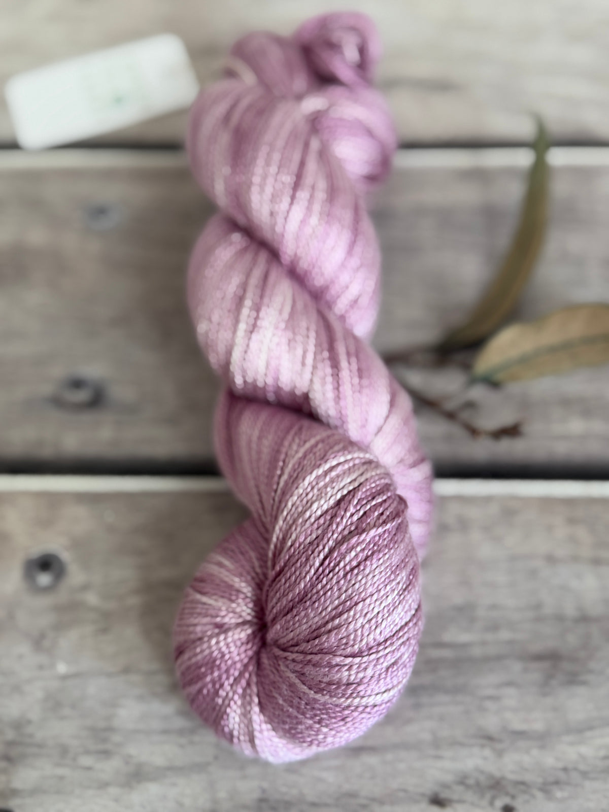 Tea Rose - 4 ply pure silk yarn - Ginseng f