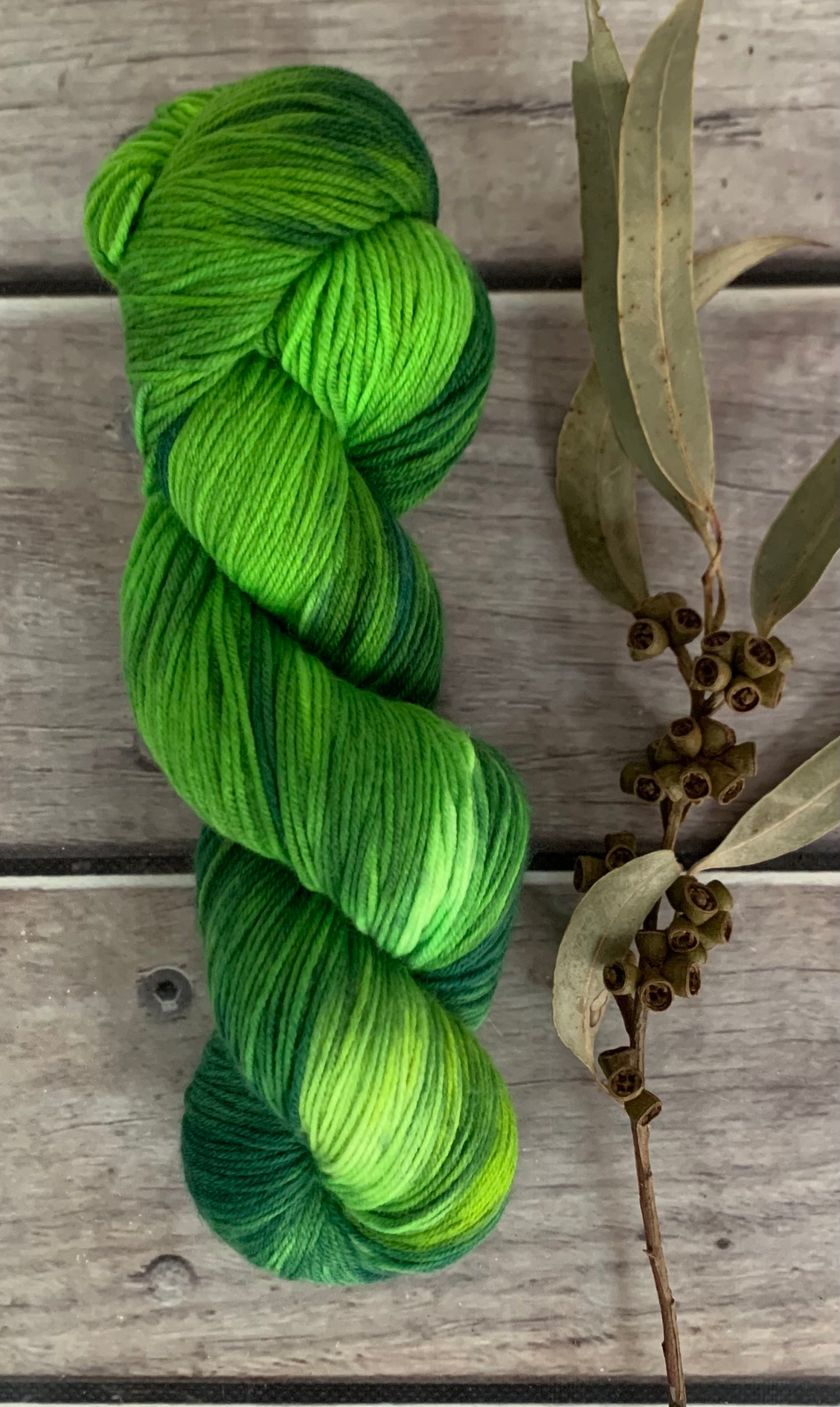 Pond Life - 4 ply merino/ nylon sock yarn- Darjeeling