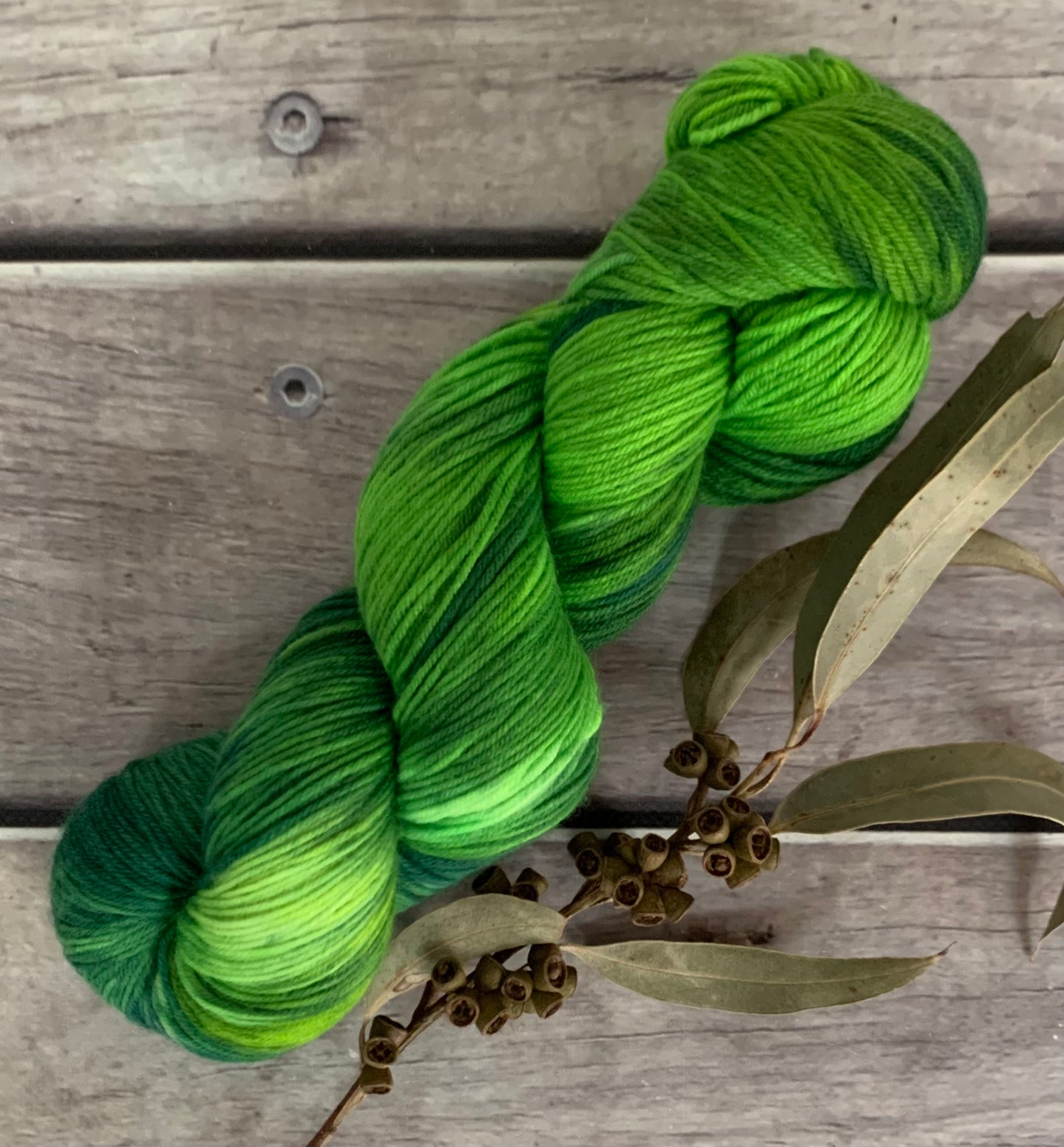 Pond Life - 4 ply merino/ nylon sock yarn- Darjeeling