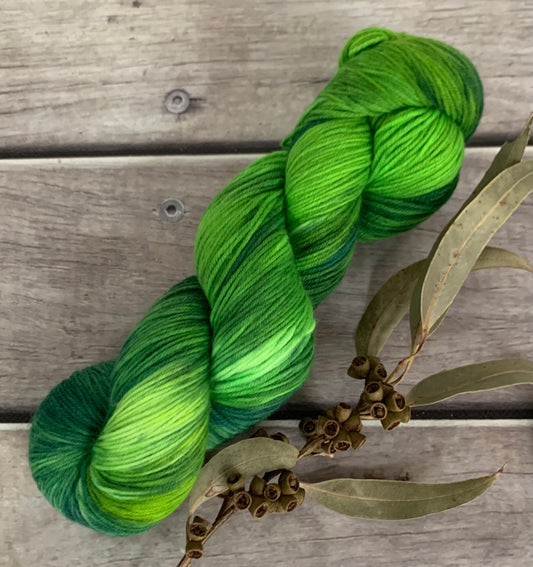Pond Life - 4 ply merino/ nylon sock yarn- Darjeeling