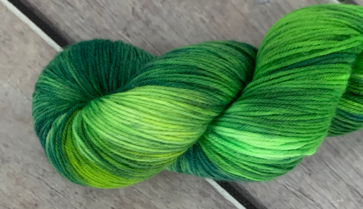 Pond Life - 4 ply merino/ nylon sock yarn- Darjeeling