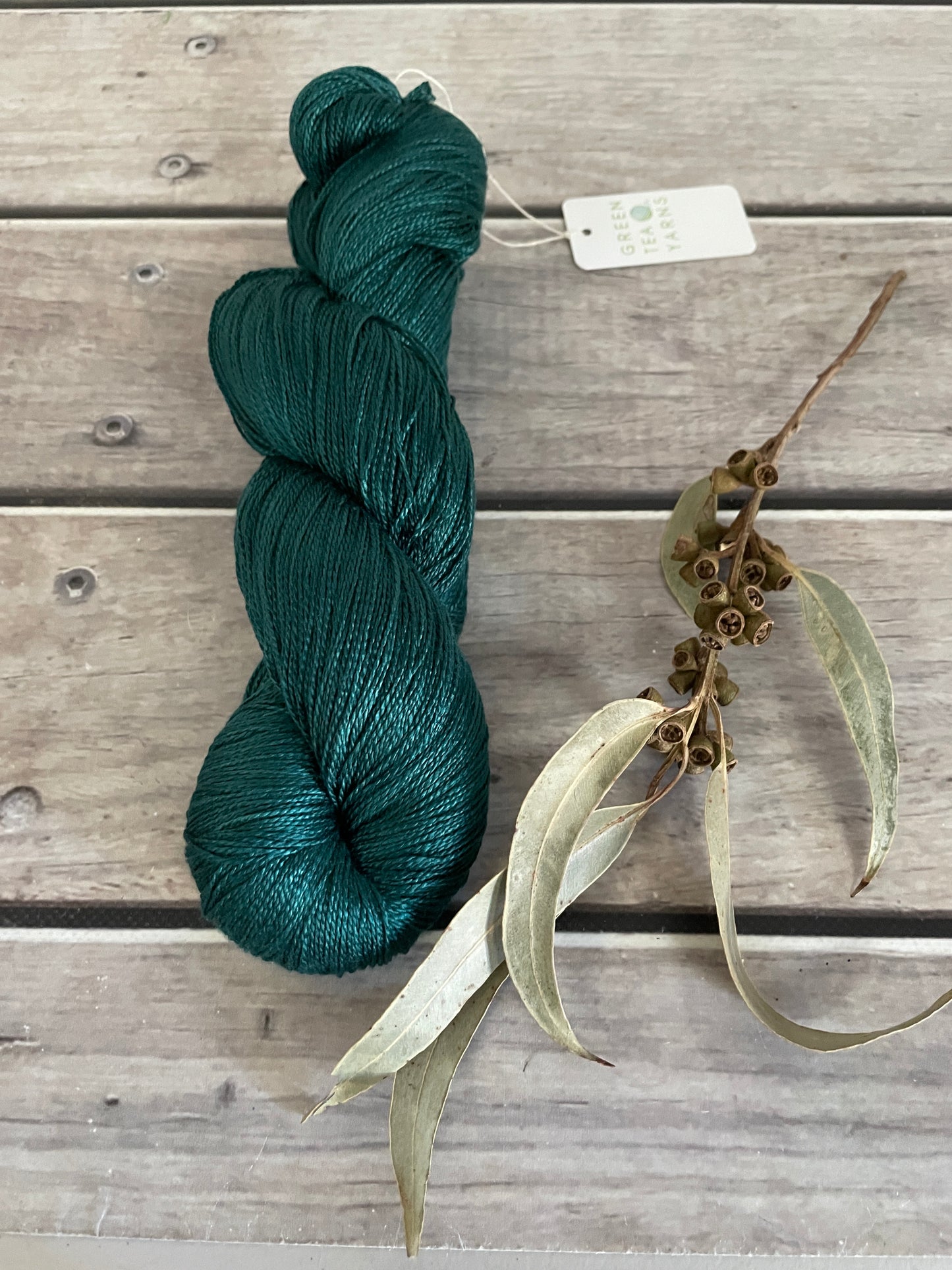 Forest Walk - 3 ply pure silk yarn - 155 gms