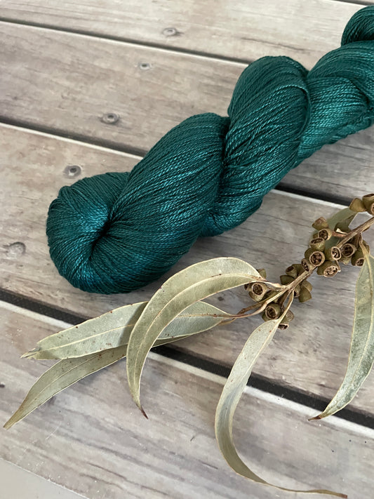 Forest Walk - 3 ply pure silk yarn - 155 gms