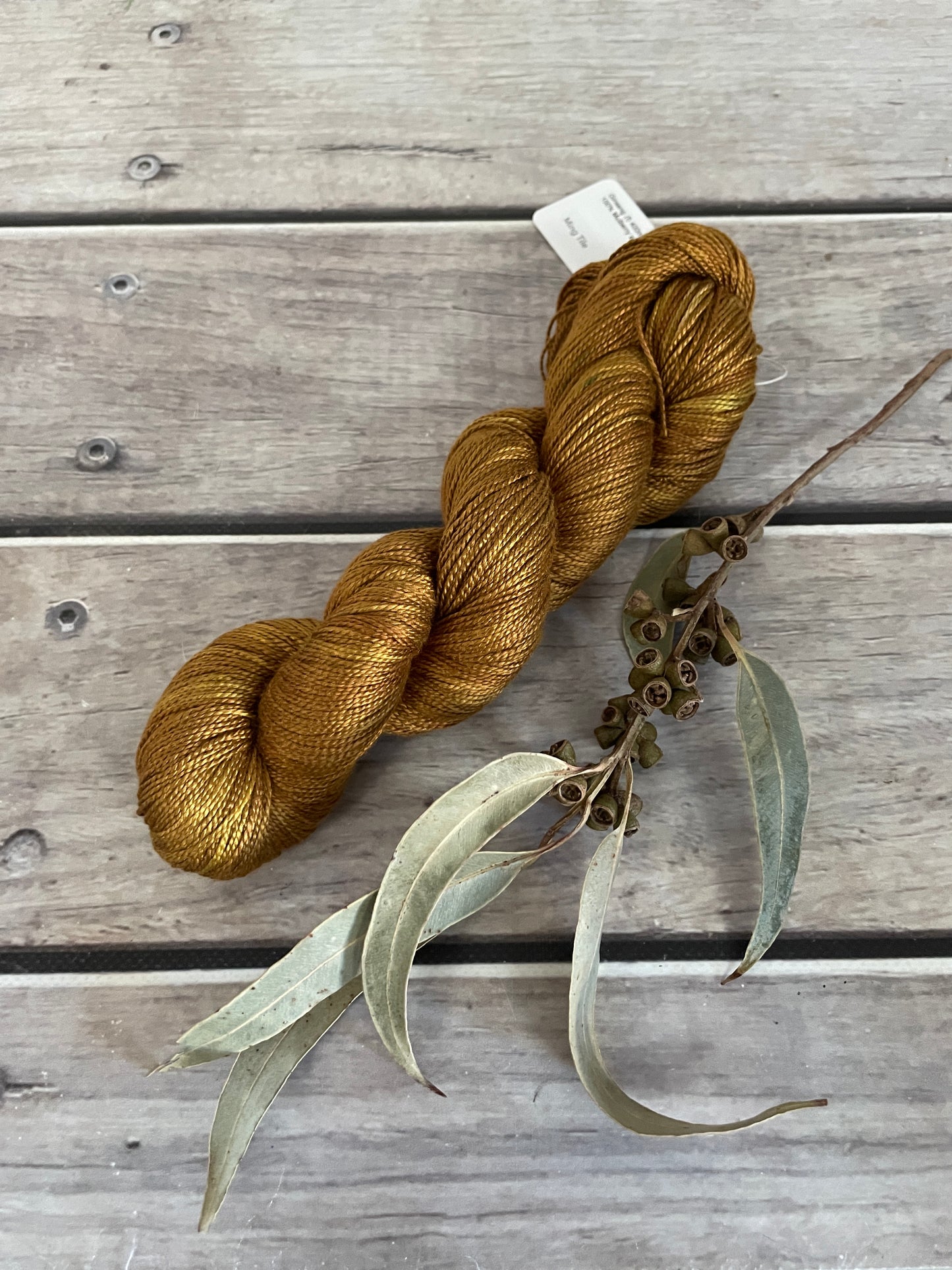 Ming Tile - 4 ply in pure Mulberry silk - Ginseng f