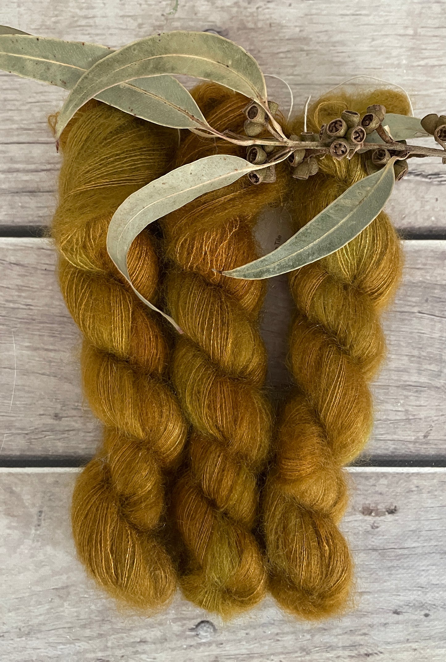 Ming Tile- on Silk and Mohair - Shui Yun, 2 ply/laceweight
