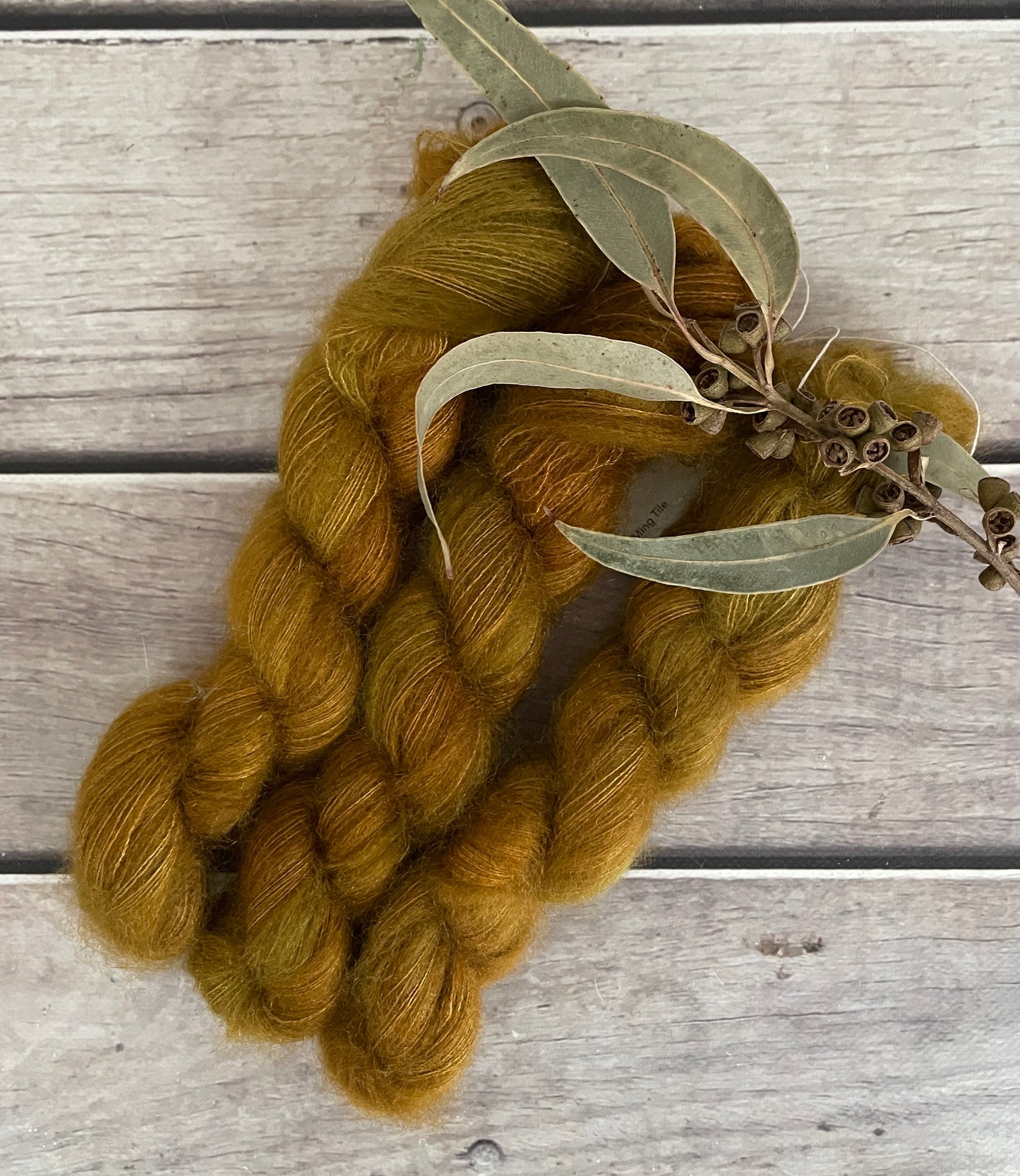 Ming Tile- on Silk and Mohair - Shui Yun, 2 ply/laceweight