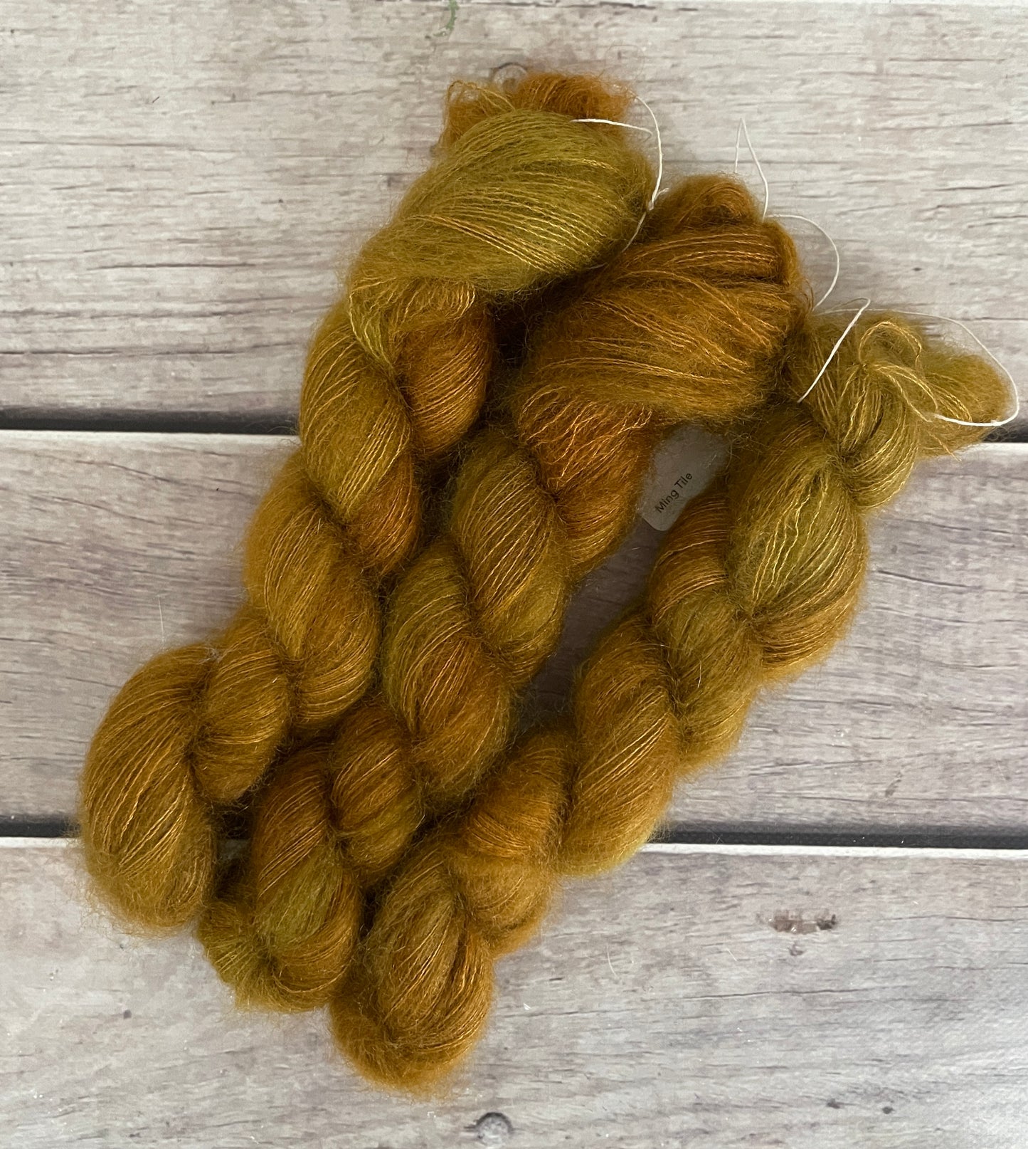 Ming Tile- on Silk and Mohair - Shui Yun, 2 ply/laceweight