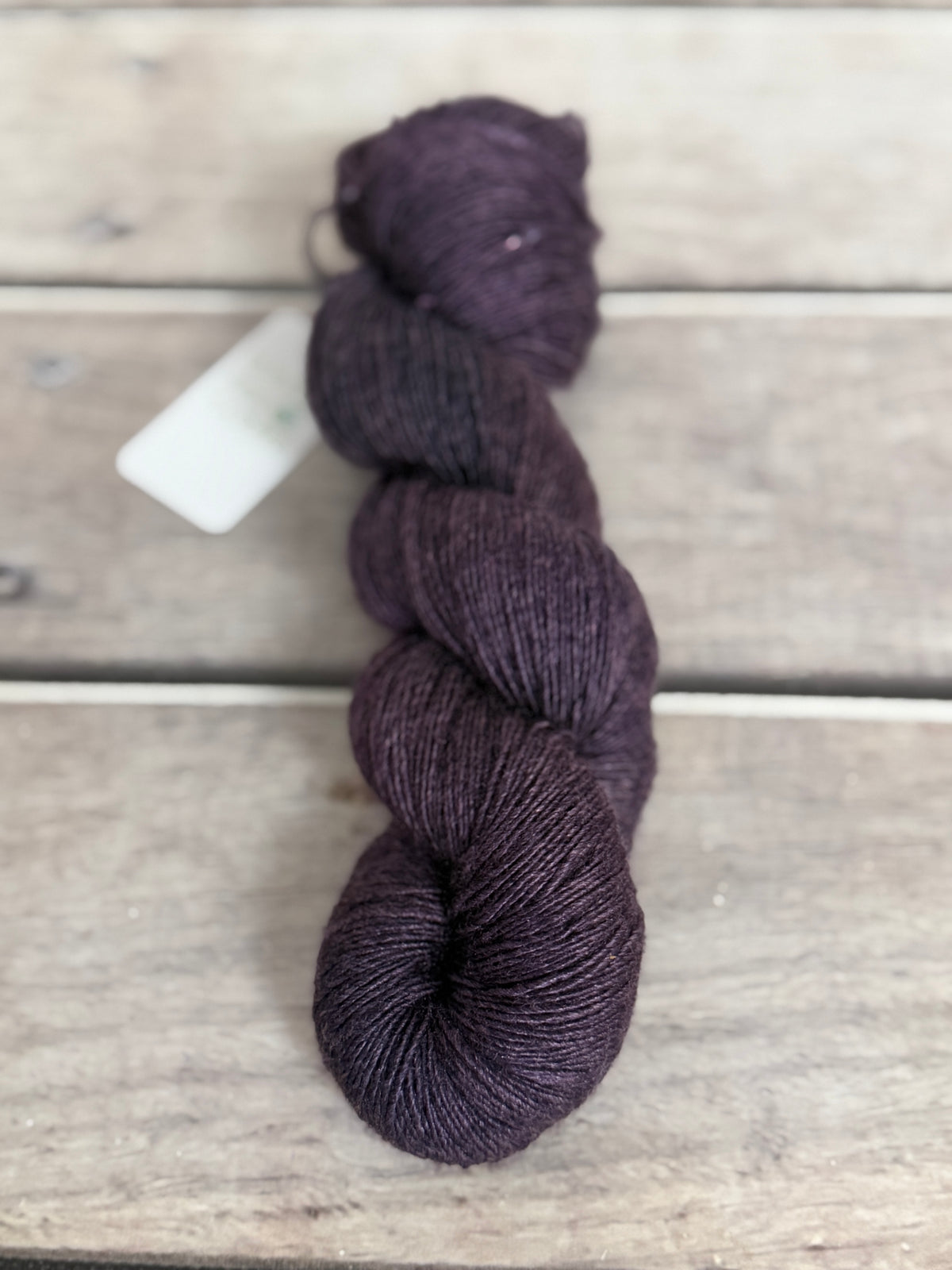 Damson -  Merino and Silk 4 ply single - Osmanthus