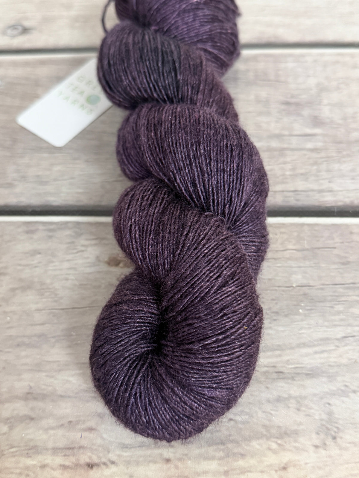 Damson -  Merino and Silk 4 ply single - Osmanthus
