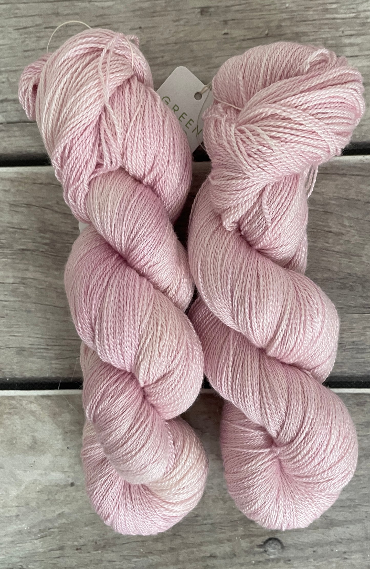 Pale Dragon - 2 ply Silk and Merino - Sencha