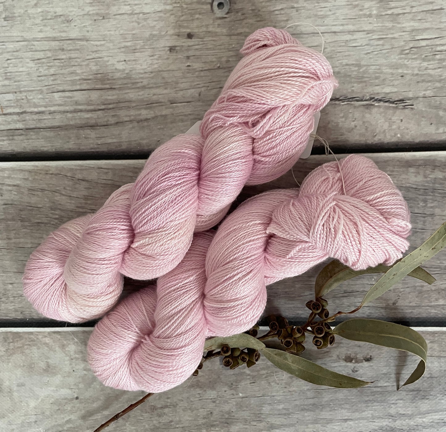 Pale Dragon - 2 ply Silk and Merino - Sencha