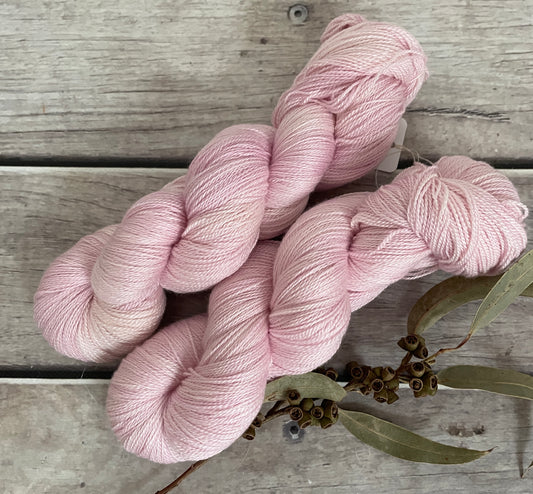 Pale Dragon - 2 ply Silk and Merino - Sencha