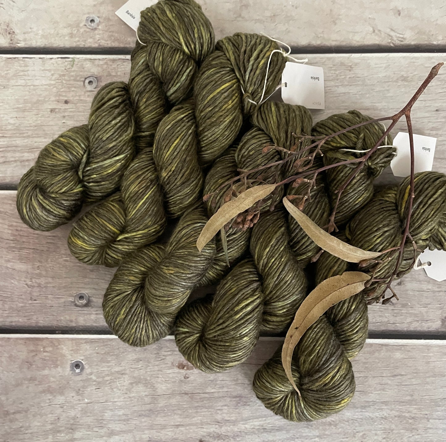 Banksia - 10 ply merino/silk singles - Peach