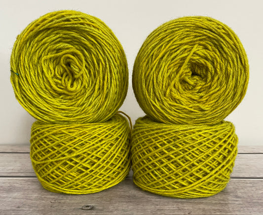 Lemon Drop - merino/possom - 8 ply - Kawa Kawa 8