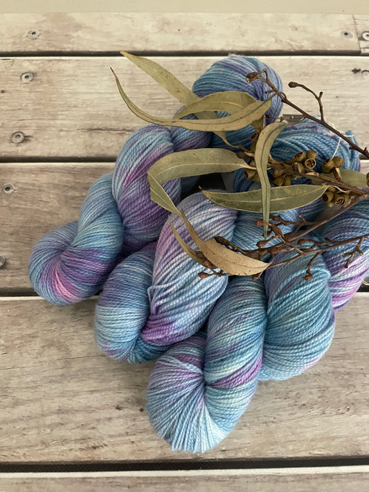 Lullaby ooak on Bush Sock Yarn - 4 ply OB
