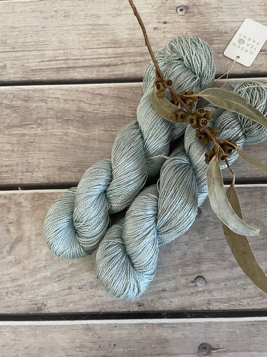 Stormy Seas - 4 ply silk  - Ginseng f