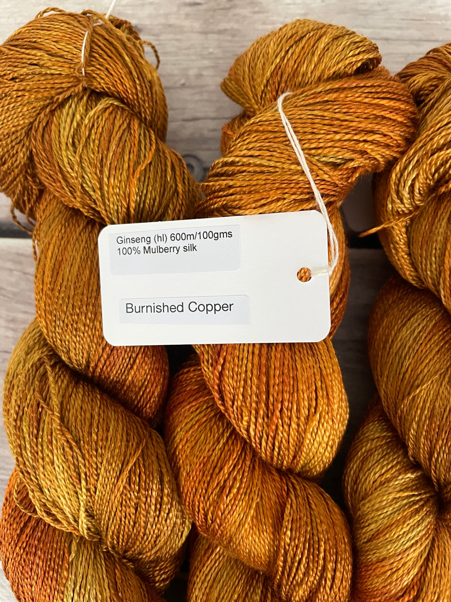 2026 June colour of the Month - Dyed to order - Burnished Copper