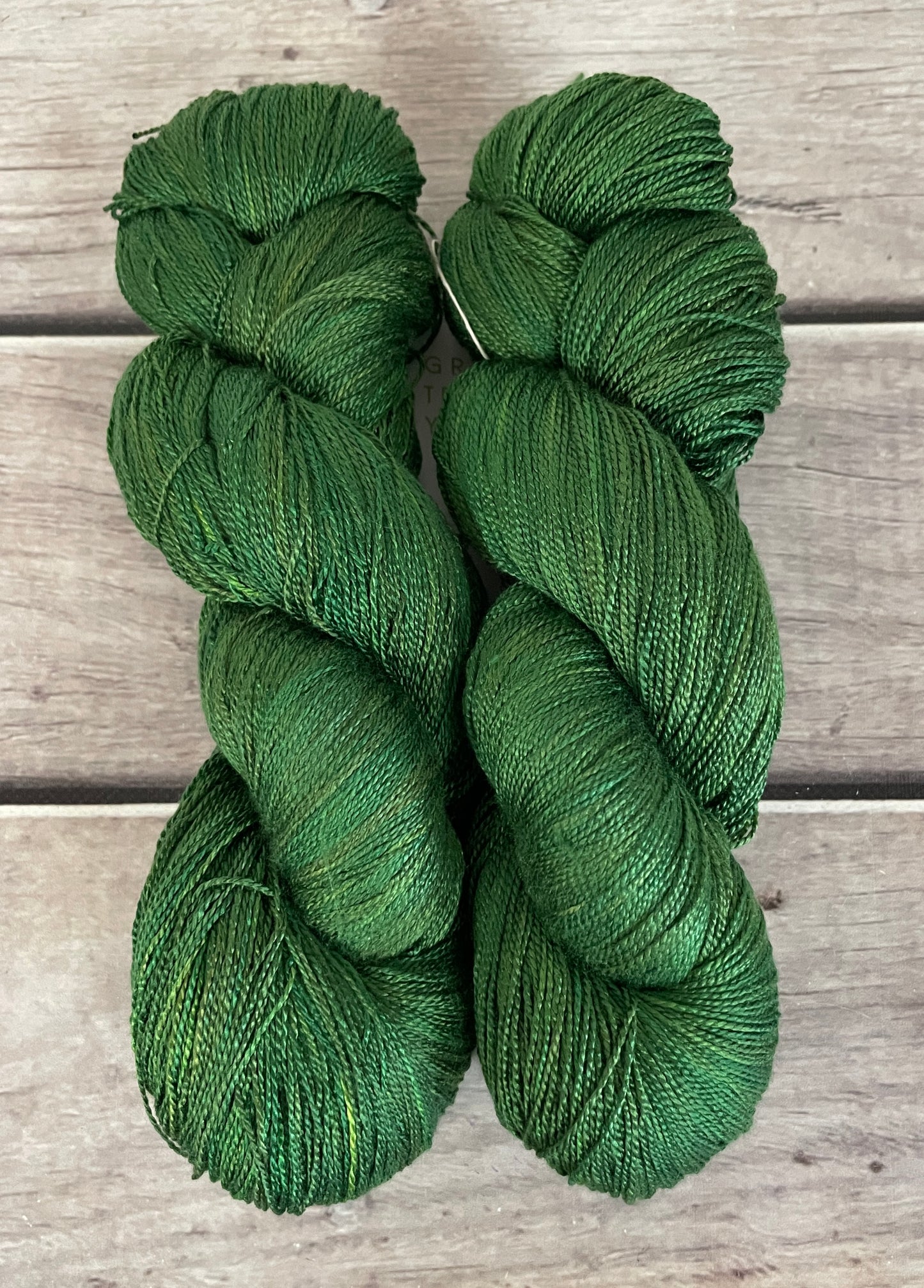 Forest Moss - 4 ply silk  - Ginseng f