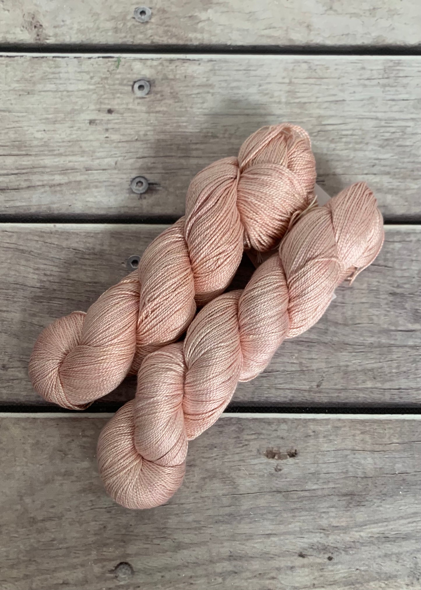 She sells Seashells - 4 ply in pure Mulberry silk - Ginseng f