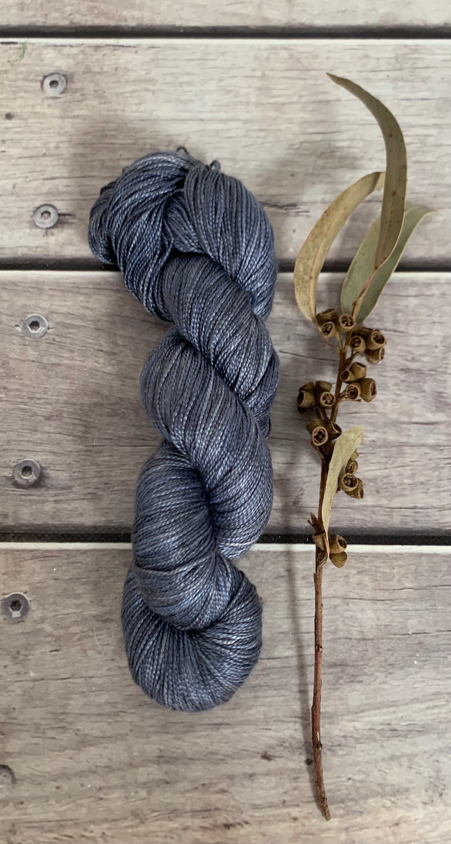 Organza Skirt - 4 ply in Mulberry silk - Ginseng f