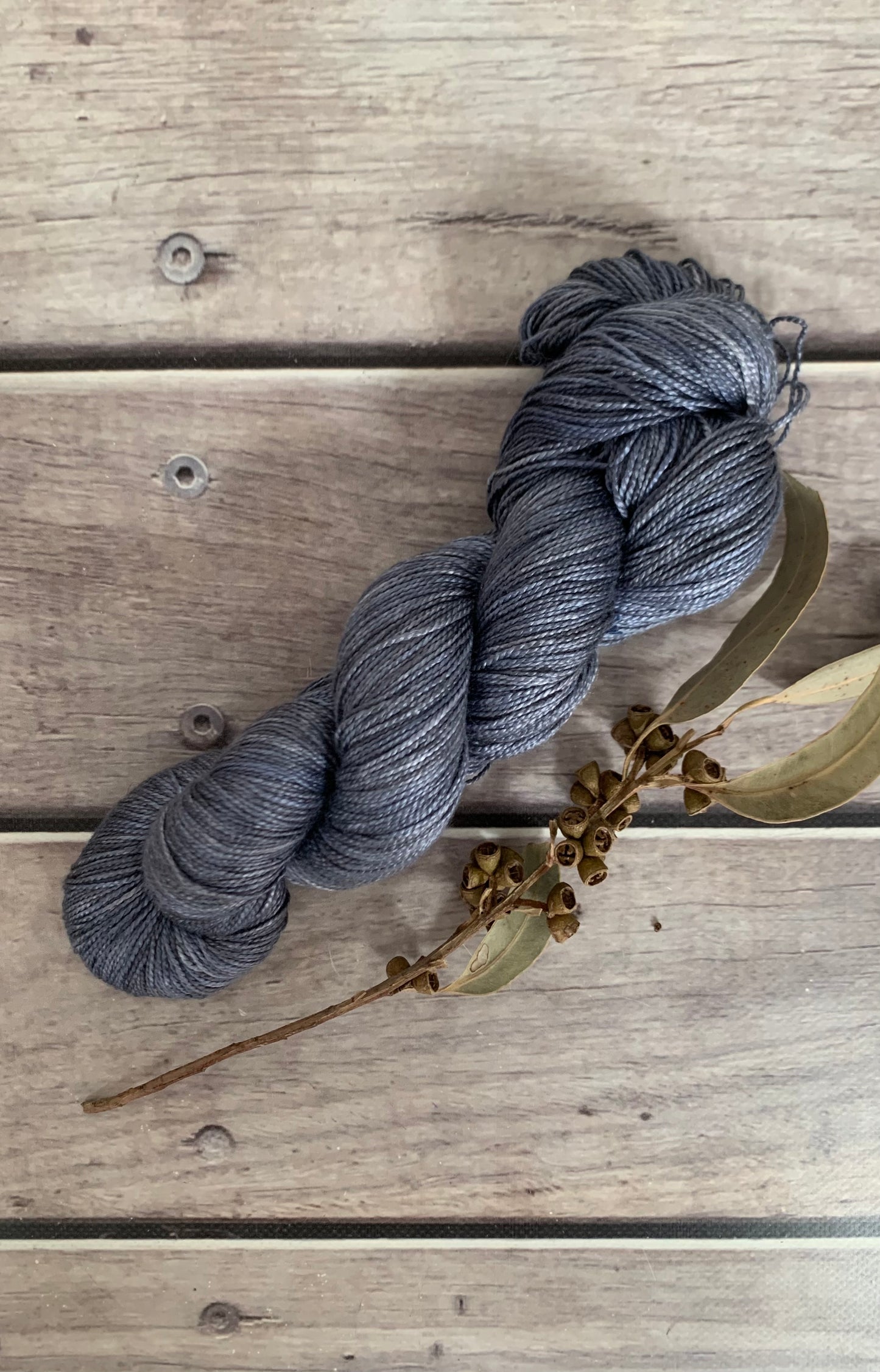 Organza Skirt - 4 ply in Mulberry silk - Ginseng f