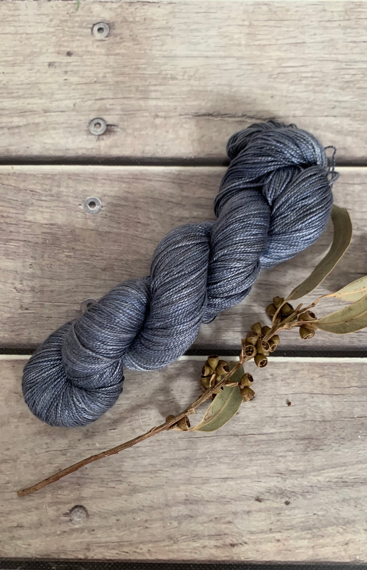 Organza Skirt - 4 ply in Mulberry silk - Ginseng f