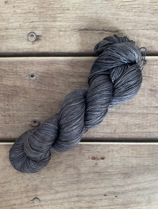 Organza Skirt - 4 ply in Mulberry silk - Ginseng f