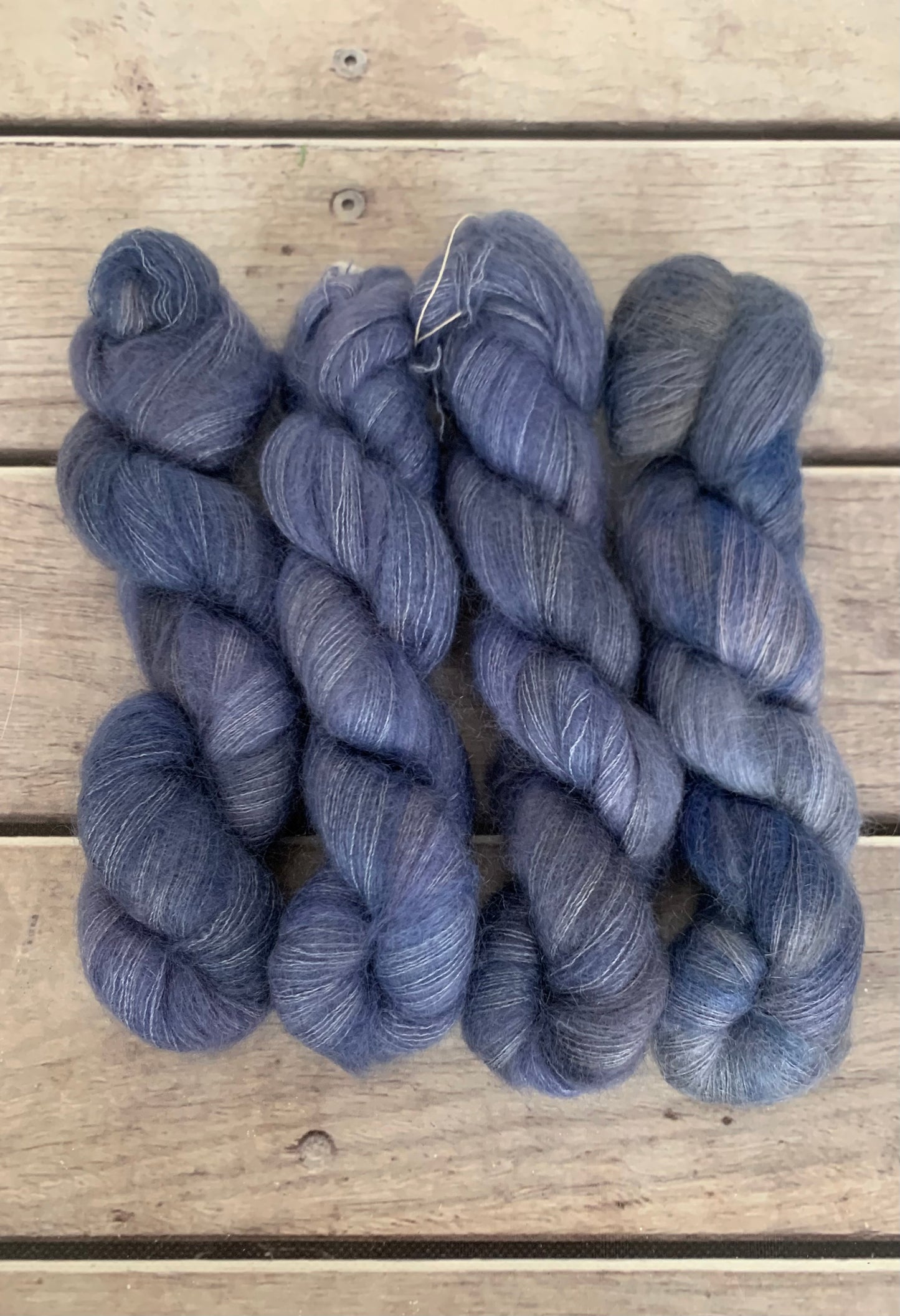 Organza Skirt - on Shui Yun - Silk and Mohair - lace, 2 ply