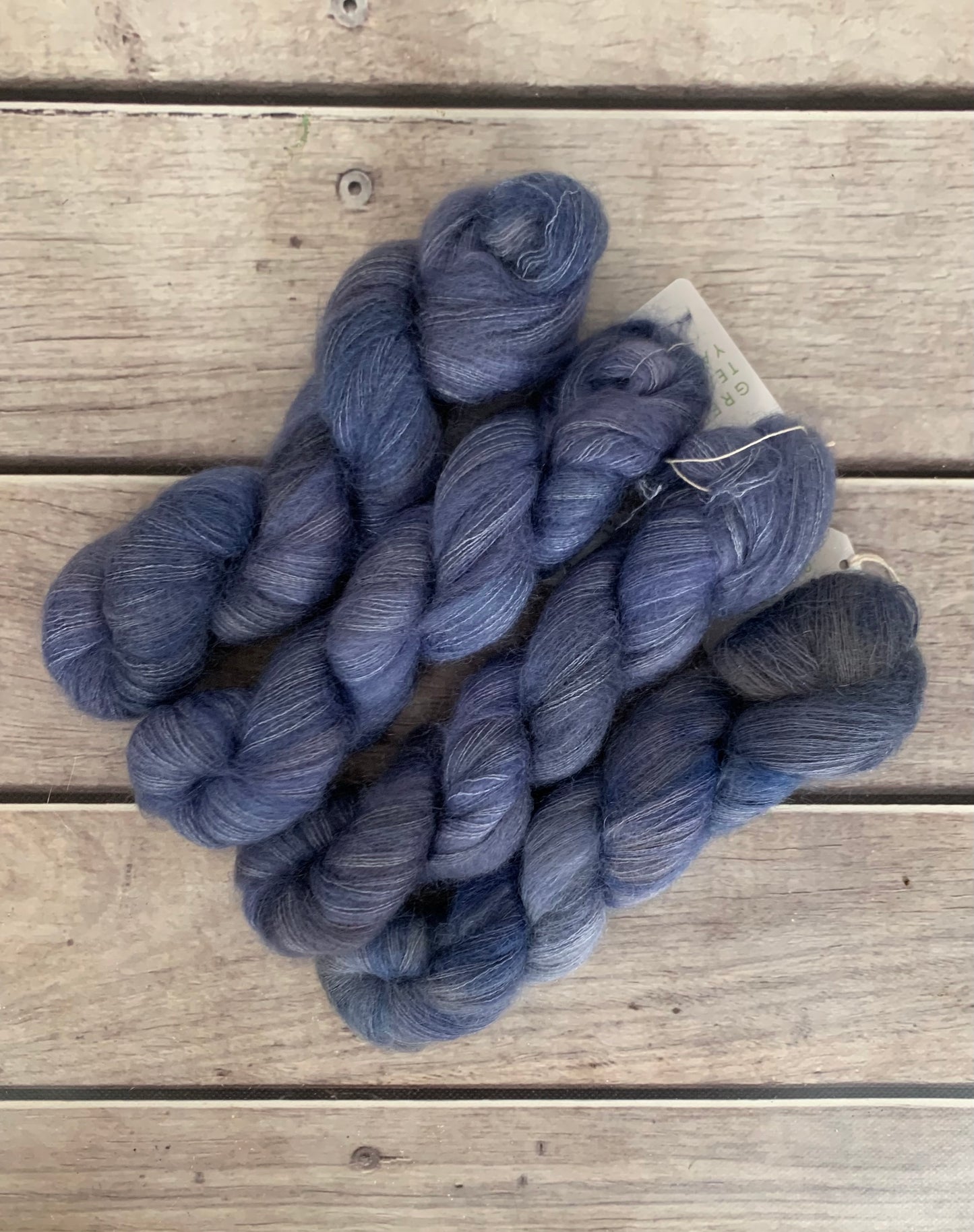 Organza Skirt - on Shui Yun - Silk and Mohair - lace, 2 ply