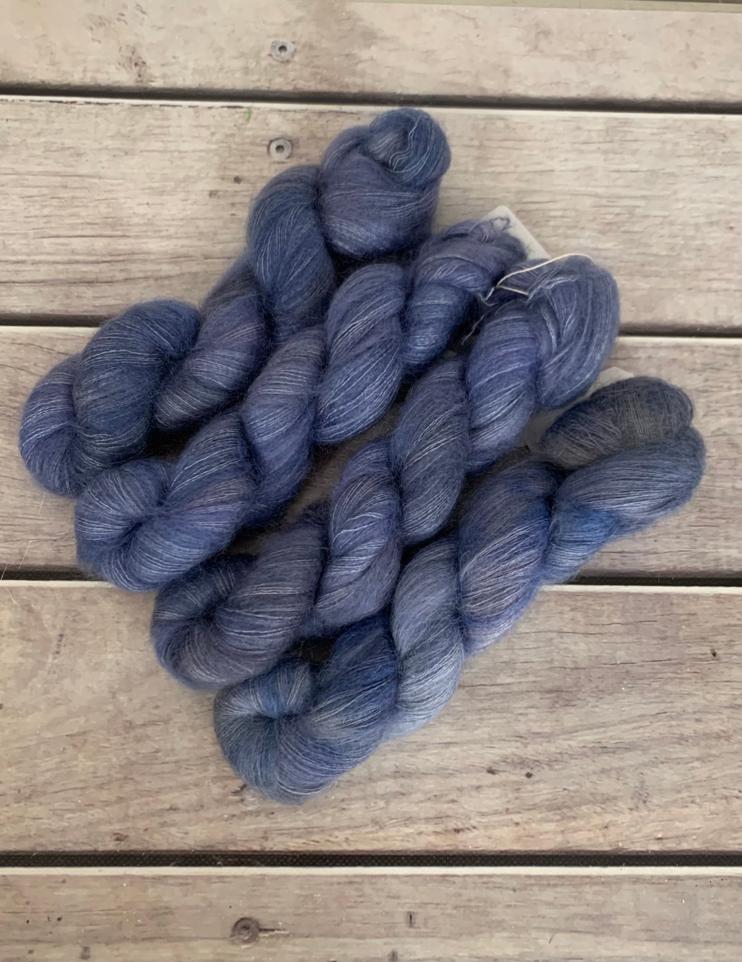 Organza Skirt - on Shui Yun - Silk and Mohair - lace, 2 ply