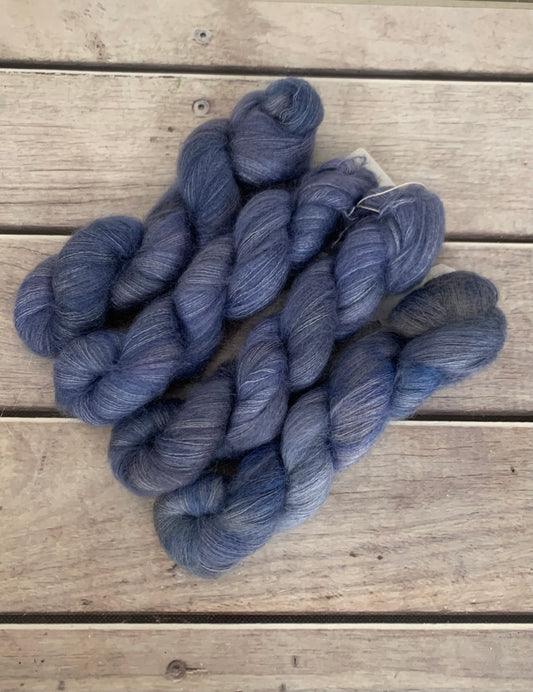 Organza Skirt - on Shui Yun - Silk and Mohair - lace, 2 ply