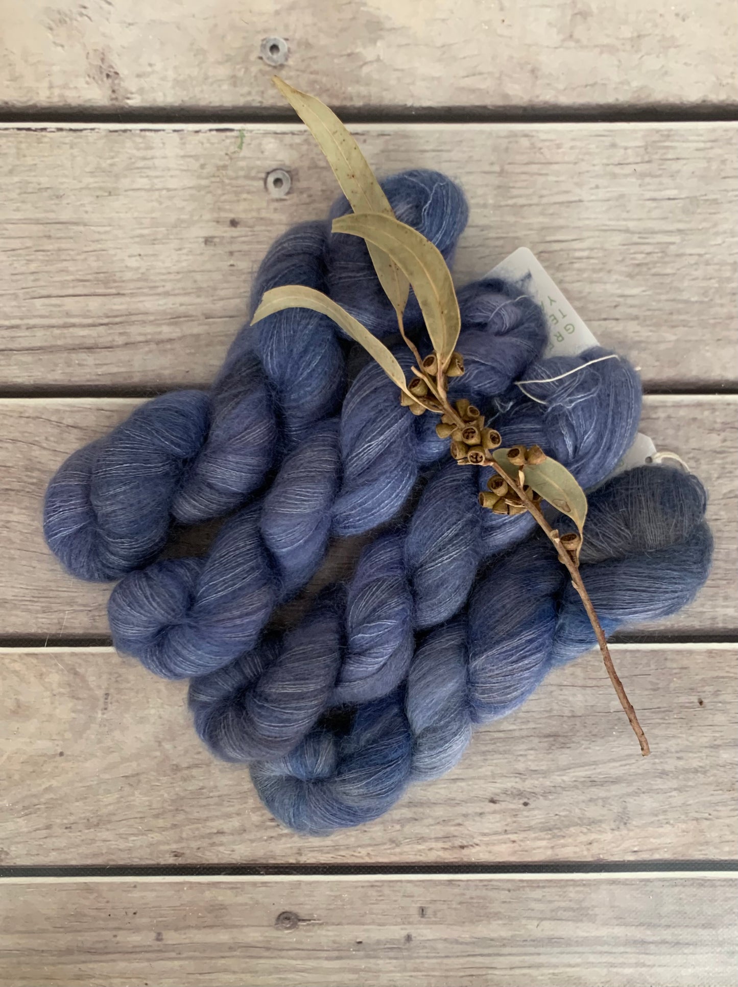 Organza Skirt - on Shui Yun - Silk and Mohair - lace, 2 ply