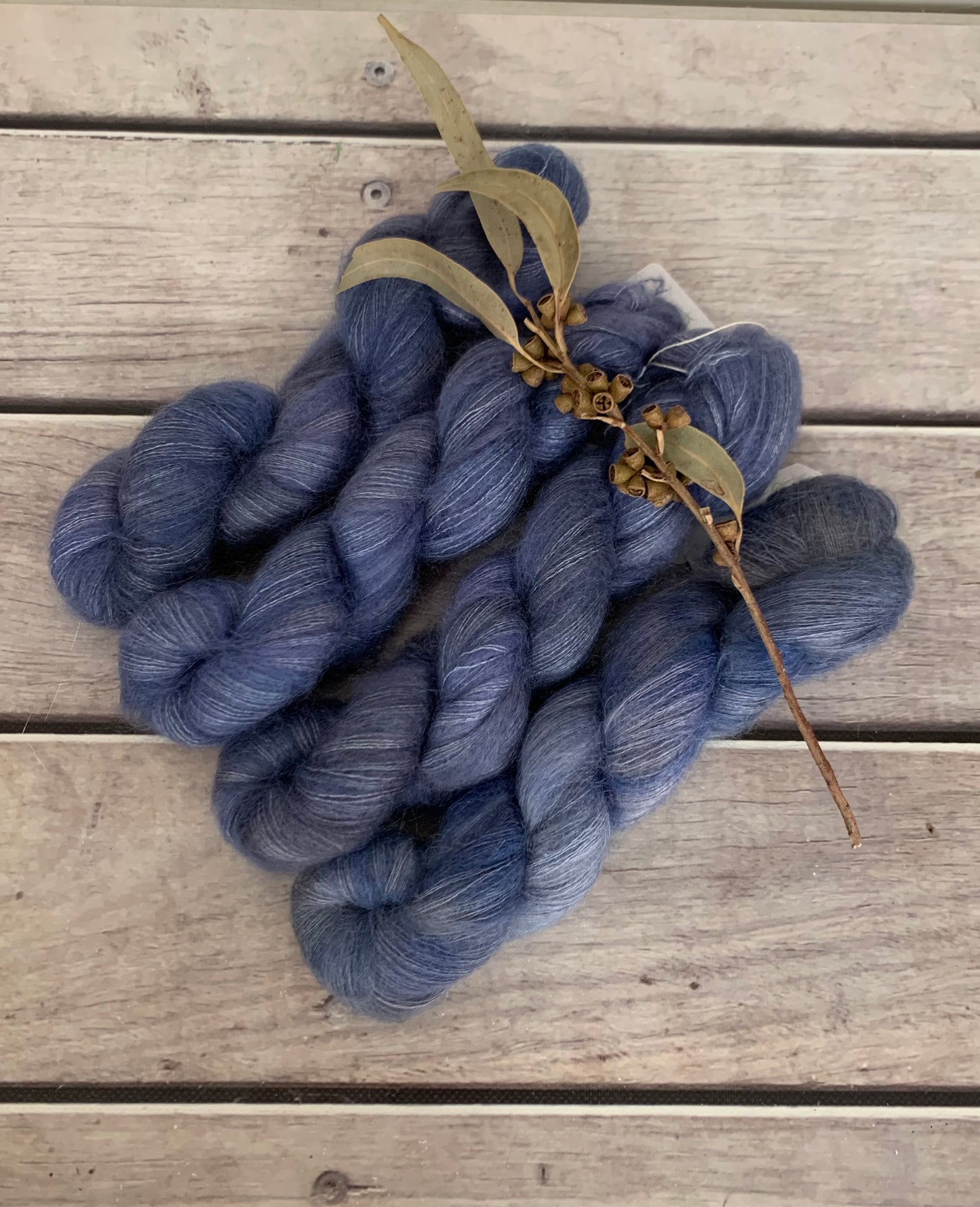 Organza Skirt - on Shui Yun - Silk and Mohair - lace, 2 ply