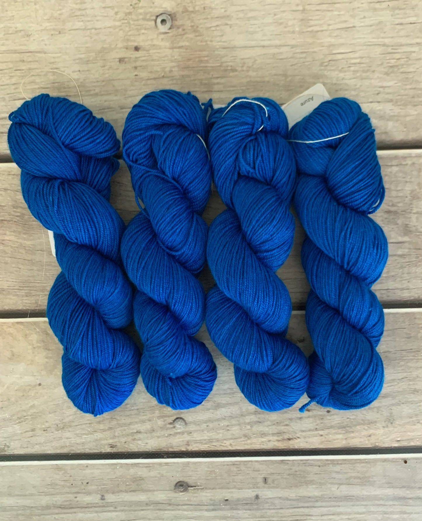 Azure Blue - 5 ply silk and merino - Jasmine 5